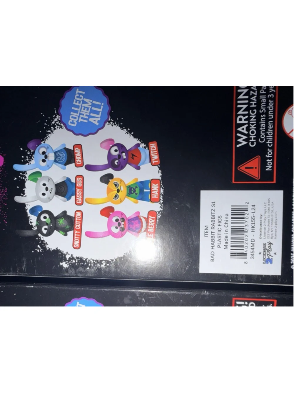 Bad Habbit Rabbitz, Mini Vinyl Figure, Complete Set Of 6, 2025, NIB